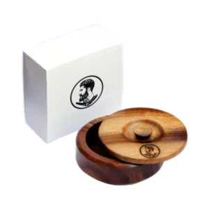 Ξύλινο Μπολ Ξυρίσματος - Traditional Shaving Barber Wooden Shaving Bowl - Height 3