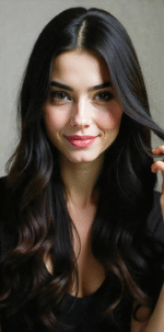 Tape Extensions 1 – Natural Black 100% Virgin Hair 47cm Hair Tales by Qure - Τρέσες από φυσικό μαλλί σε απόχρωση Φυσικό Μαύρο - Image 21