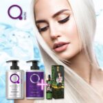 Silver Keratin Therapy Bundle by Qure Silver Shampoo 300ml & Masque 300ml - Σετ silver σαμπουάν & μάσκα - Image 8