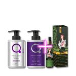 Silver Keratin Therapy Bundle by Qure Silver Shampoo 300ml & Masque 300ml - Σετ silver σαμπουάν & μάσκα - Image 7